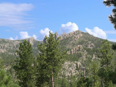 Needles Highway, Custer State Park fotoğrafları, Güney Dakota