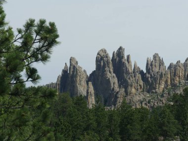 Needles Highway, Custer State Park fotoğrafları, Güney Dakota