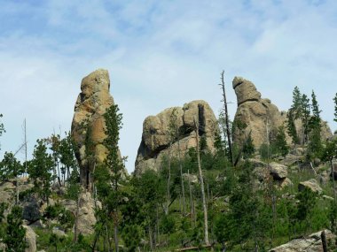 Needles Highway, Custer State Park fotoğrafları, Güney Dakota