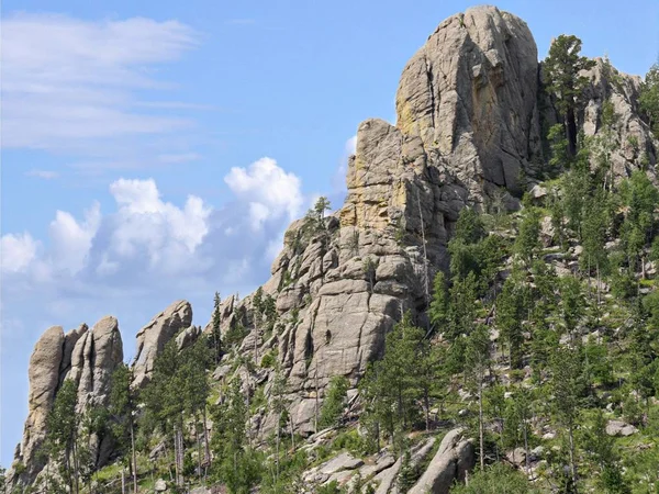 Needles Highway, Custer State Park Foto's, South Dakota — Stockfoto