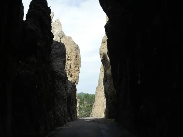 Túnel de ojos de aguja, Parque Estatal Custer —  Fotos de Stock