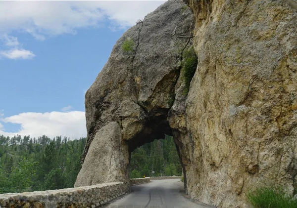 Impresionante Vista Del Túnel Hood Condado Custer Dakota Del Sur —  Fotos de Stock