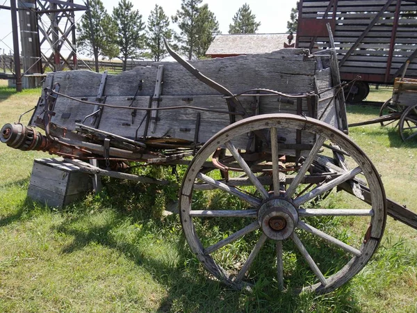 Relikvie ze starého vozového vozíku — Stock fotografie