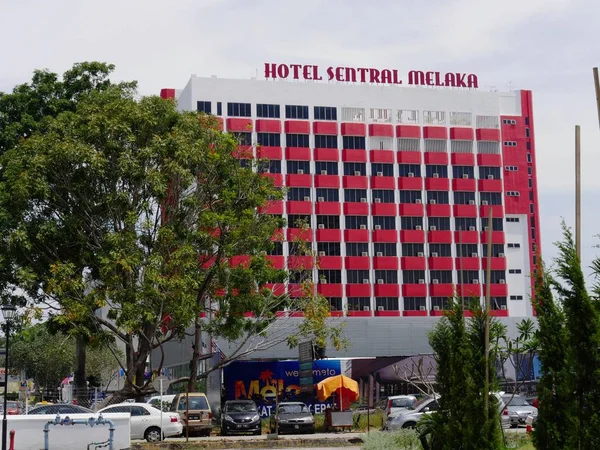 Malaca Malásia Fevereiro 2018 Edifício Hotel Sentral Melaka Cidade Malaca — Fotografia de Stock