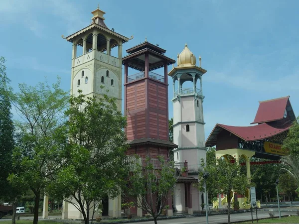 Ayer Keroh Malaysia Februar 2018 Side Tre Tårnene Nær Melaka – stockfoto