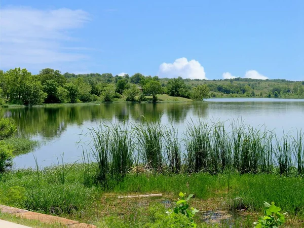 Schilderachtig Uitzicht Lake Veteraan Een Mooie Dag Sulphur Oklahoma — Stockfoto