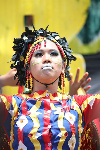 Νταβάο Σίτι Φιλιππίνες Αύγουστος 2014 Κοντά Έναν Διαγωνισμό Χορού Δρόμου — Φωτογραφία Αρχείου