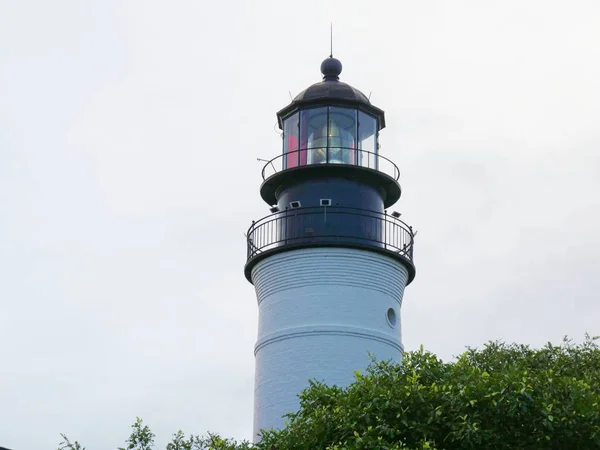 Key West Lighthouse Öppnades 1848 Med Kvinna Som Sin Keeper — Stockfoto