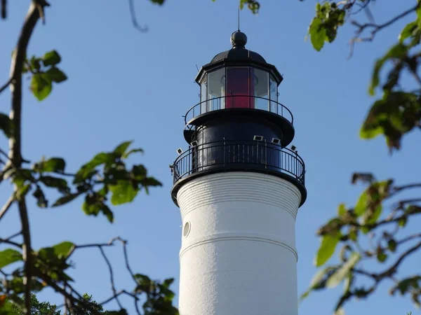 Key West Lighthouse Främsta Attraktionerna Key West Florida — Stockfoto