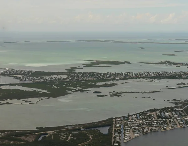 Vista Aérea Ancho Medio Key West Florida — Foto de Stock