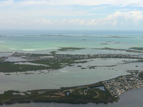 Aerial View Key West Florida Rainy Day — Stock Photo, Image