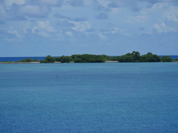 Dry Tortugas Milli Parkı Ndaki Florida Boğazındaki Adalardan Biri — Stok fotoğraf