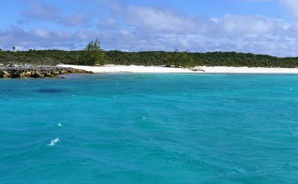 Hermoso Tramo Playas Arena Blanca Las Islas Los Cayos Del — Foto de Stock