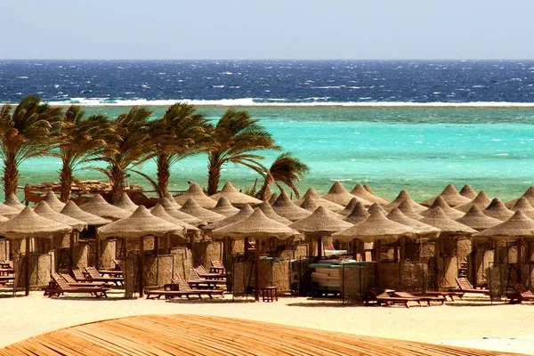 Egitto Marsa Alam Giornata Vento Mare — Stock Photo, Image