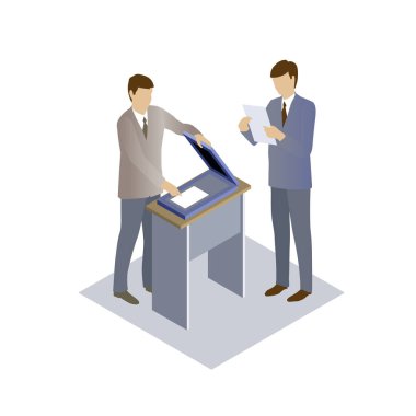 Grup ofis çalışanı