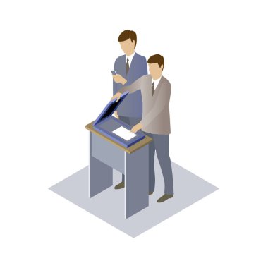 Grup ofis çalışanları