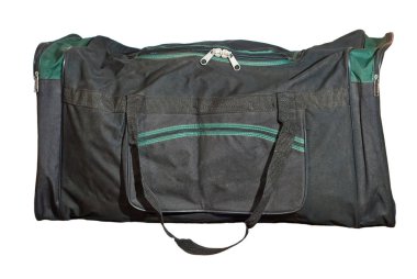 kadın renk deri çanta beyaz bir arka plan üzerinde