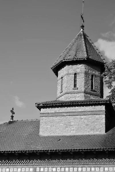 Élément Architecture Bâtir Sur Fond Ciel — Photo