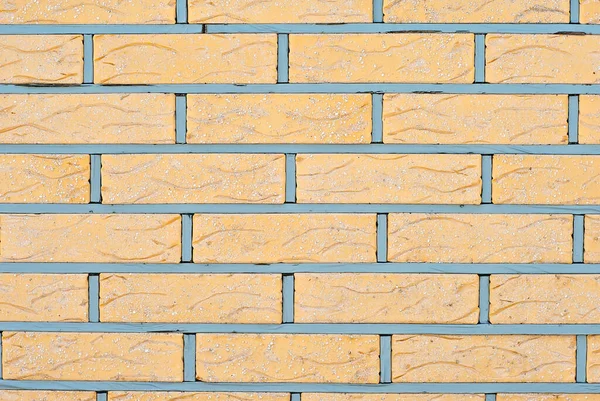Tekstura Ceglanej Ściany Nowa Cegielnia Próbki Ścian Lub Ogrodzenia Prezentowane — Zdjęcie stockowe