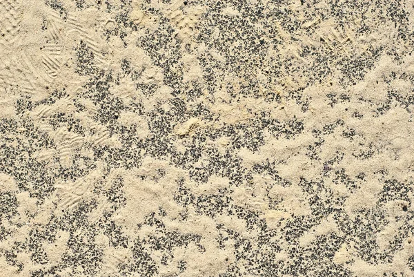Жовта Текстура Піску Крупним Планом Брудний Пісок Дрібними Каменями — стокове фото