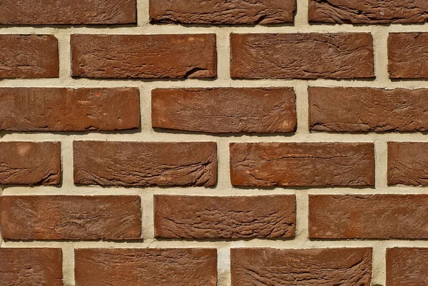 Auszug Der Ziegelmauer Neues Mauerwerk Muster Von Mauern Oder Zäunen — Stockfoto