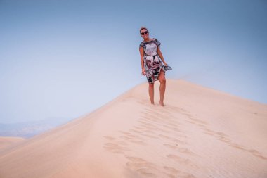 Kız Kum Dunes Gran Canaria içinde Yürüyüş