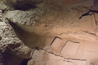 Antik Roma tiyatrosuarkeolojik alanı, Palazzo Vecchio, Floransa, İtalya.