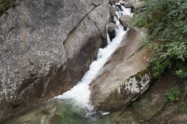 View Torrent Palobbia Braone Waterfall Path Lombardy Italy — Stock Photo, Image