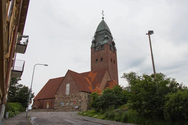 Gotemburgo Suecia Junio 2019 Vista Exterior Iglesia Masthugget Junio 2019 —  Fotos de Stock