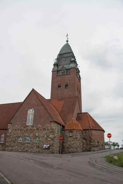 Gotemburgo Suecia Junio 2019 Vista Exterior Iglesia Masthugget Junio 2019 —  Fotos de Stock