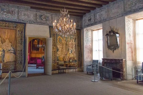 Mariefred Suecia Abril 2019 Vista Interior Del Castillo Gripsholm Abril — Foto de Stock