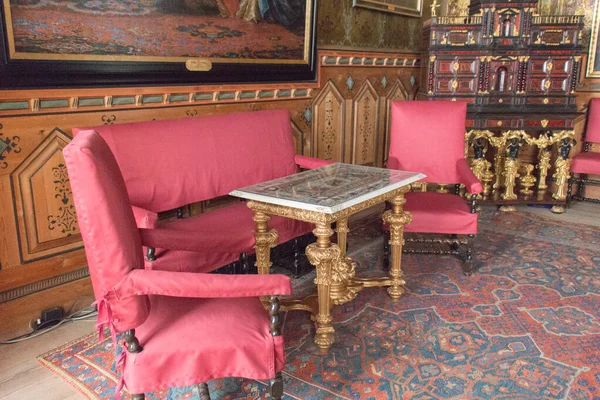 2019 Mariefred Sweden April Interior View Gripsholm Castle April 2019 — 스톡 사진