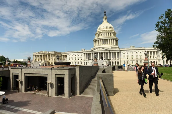 Washington 2018 Menschen Der Nähe Der Hauptstadt Der Vereinigten Staaten — Stockfoto