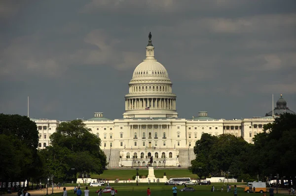 Washington Juni 2018 Syn Usa Capitol Från National Mall — Stockfoto
