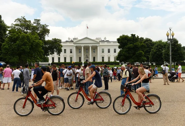 워싱턴 2018 사람들이 백악관 워싱턴 — 스톡 사진