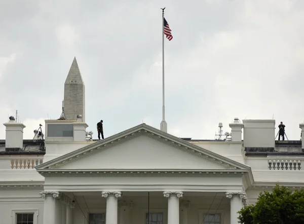 Washington Junio 2018 Servicio Secreto Techo Casa Blanca Washington —  Fotos de Stock