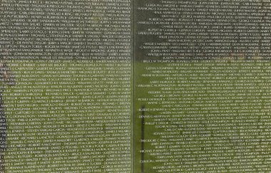 Washington, Dc - 01 Haziran 2018: Vietnam savaş anıtı Washington.