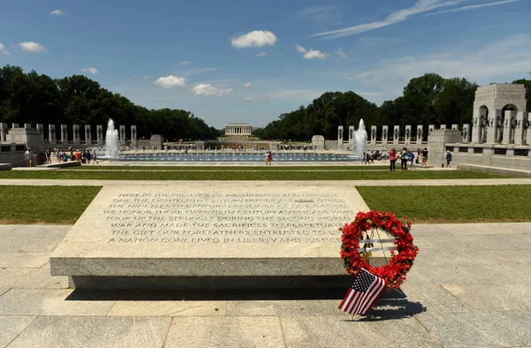 华盛顿 华盛顿特区 2018年6月01日 二战纪念馆在华盛顿 — 图库照片