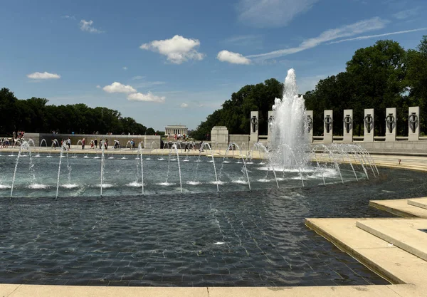 Вашингтон Июня 2018 Года Памятник Второй Мировой Войны Вашингтоне — стоковое фото