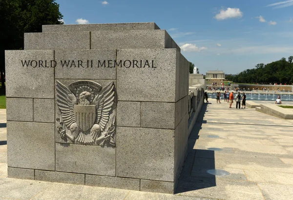 Washington 2018 Weltkriegsdenkmal Washington — Stockfoto