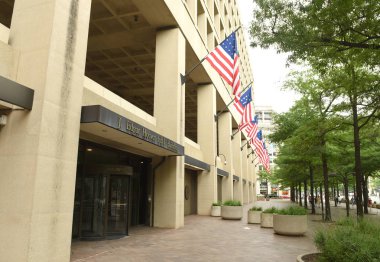 Washington, Dc - 02 Haziran 2018: Fbi, Federal soruşturma karargahı Washington Bürosu.