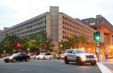 Washington, Dc - 02 Haziran 2018: Fbi, Federal soruşturma karargahı Washington Bürosu.