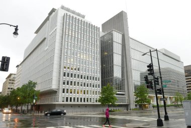 Washington, Dc - 04 Haziran 2018: Dünya Bankası ana binada Washington'daki.