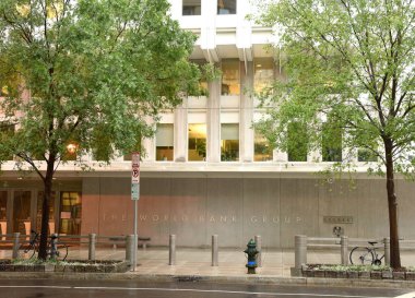 Washington, Dc - 04 Haziran 2018: Dünya Bankası ana binada Washington'daki.