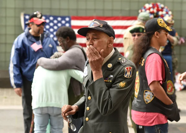 New York Usa Maj 2018 Vietnam Veterans Mötet Minnesdag Vietnam — Stockfoto