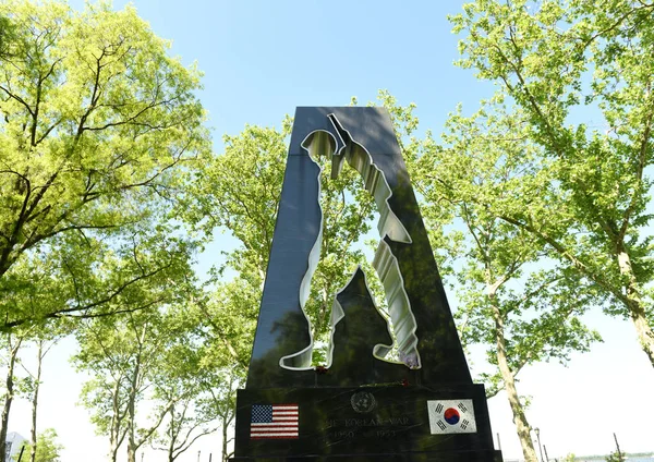 Нью Йорк Сша Мая 2018 Года Мемориал Корейской Войны Нью — стоковое фото