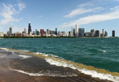 Chicago cityscape. Skycraper Chicago