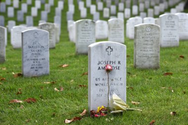 Washington, Dc - 01 Haziran 2018: Arlington National Cemetery.