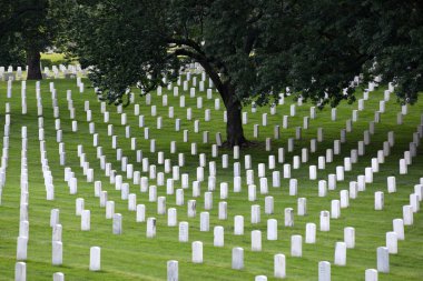 Washington, Dc - 01 Haziran 2018: Arlington National Cemetery.