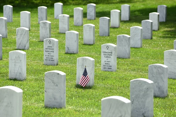 Washington Junio 2018 Cementerio Nacional Arlington —  Fotos de Stock